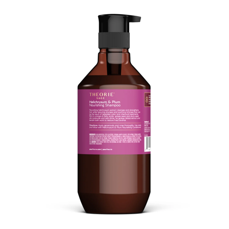 THEORIE Sage Helichrysum & Plum Nourishing Shampoo 400ml